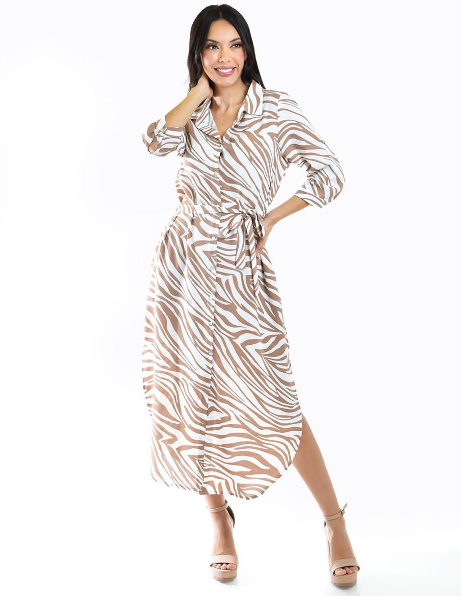 Vestido midi casual para mujer Vestido midi casual para mujer