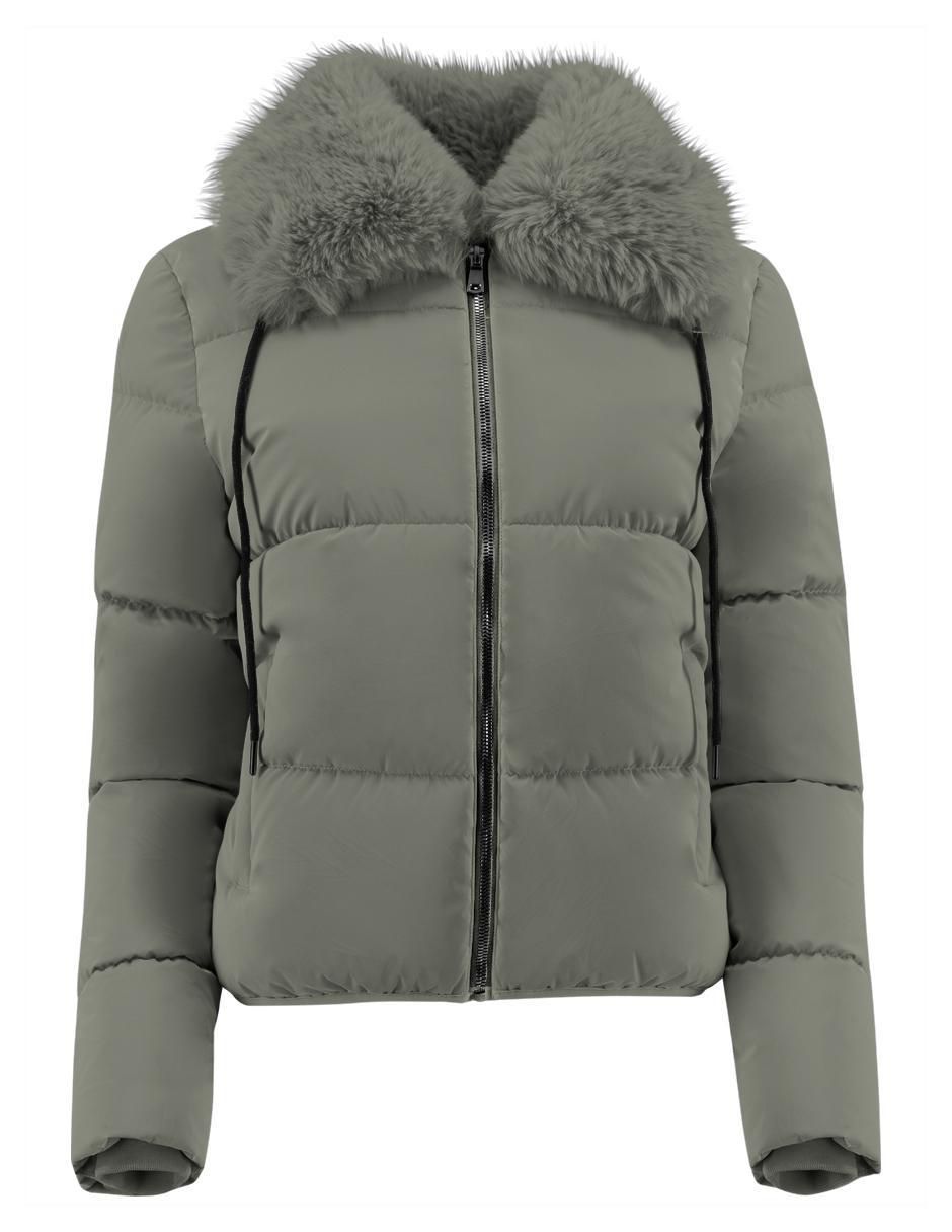 "chamarra" parka roosevelt no impermeable "de" poliéster "para mujer"