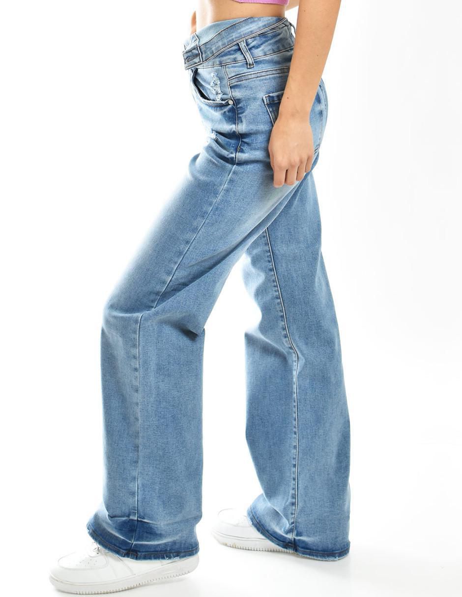 Jeans relaxed wide leg J-Dx-299-Light para mujer 2