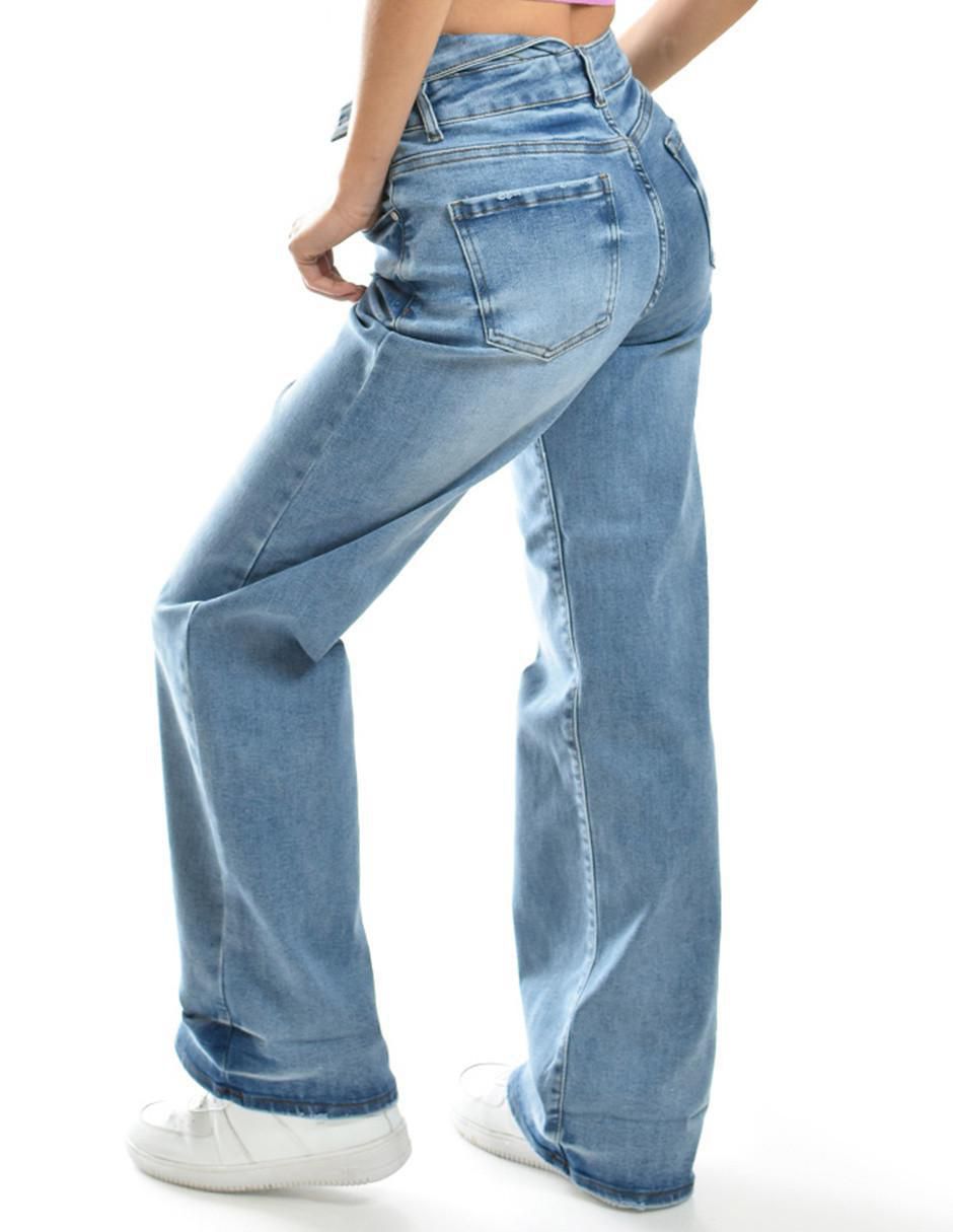 Jeans relaxed wide leg J-Dx-299-Light para mujer 3