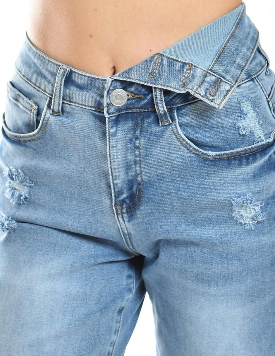 Jeans relaxed wide leg J-Dx-299-Light para mujer 4