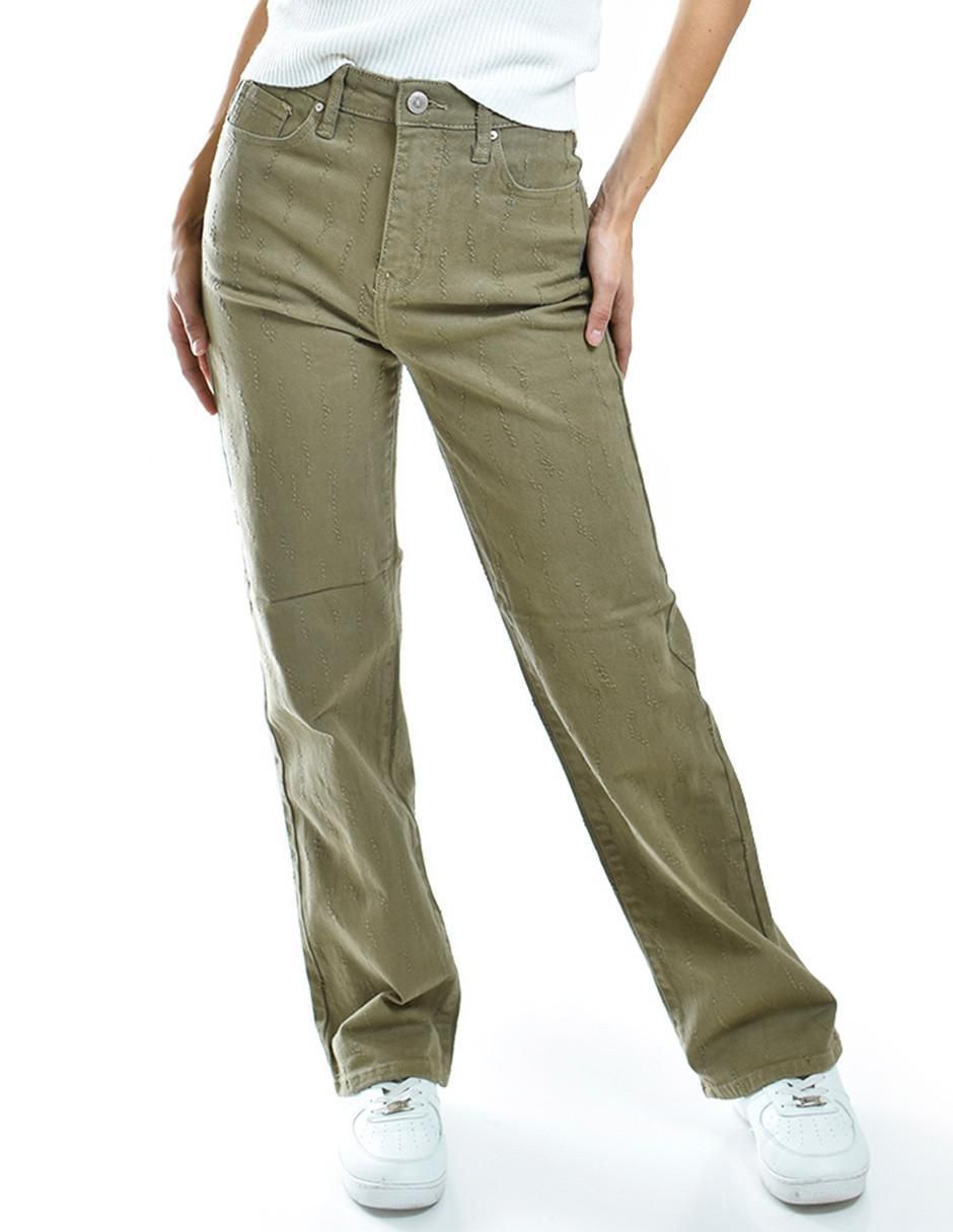 Jeans relaxed wide leg para mujer