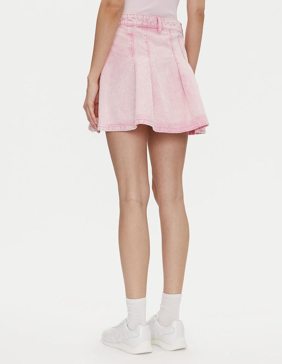 Falda mini a la cintura 2