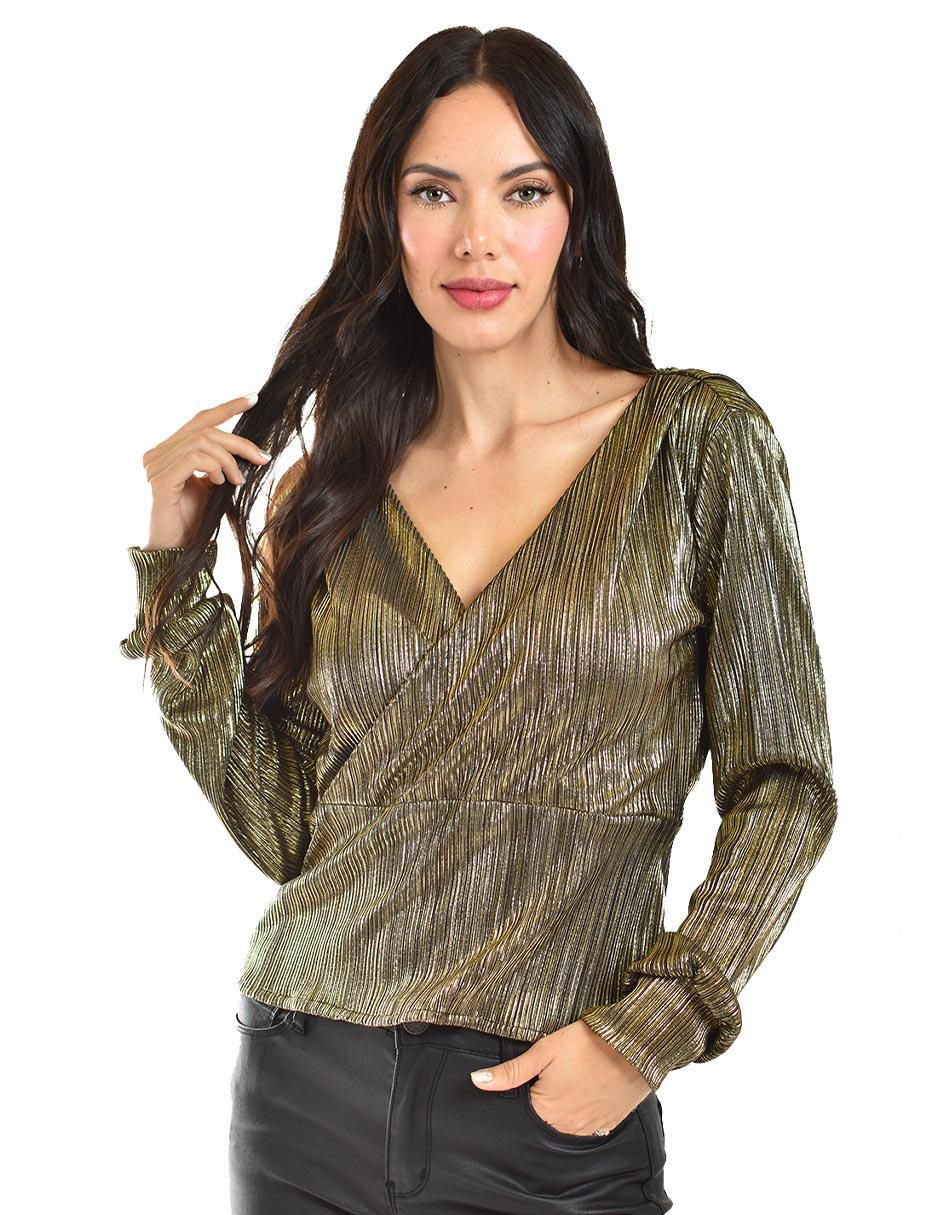 Blusa manga larga para mujer 5