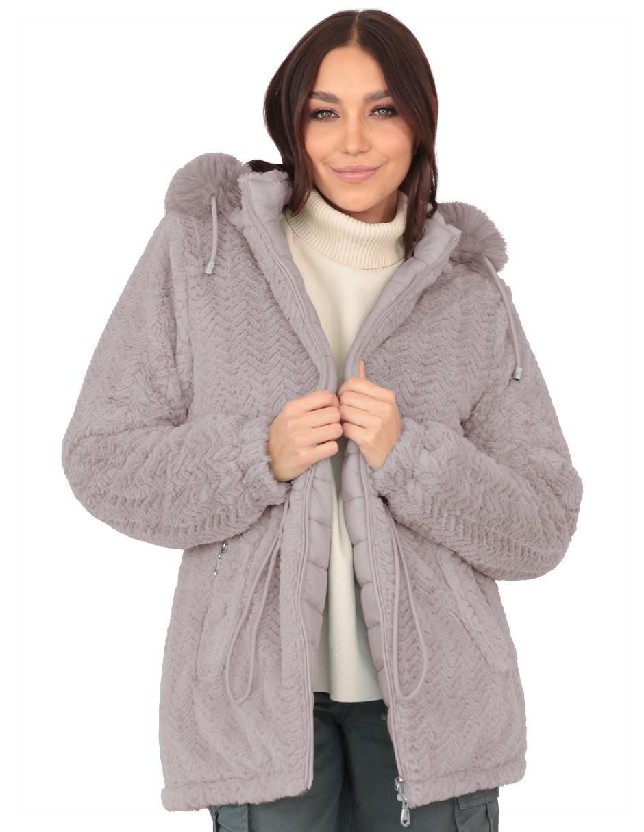 "chamarra" acolchada roosevelt no impermeable "de" poliéster "para mujer"