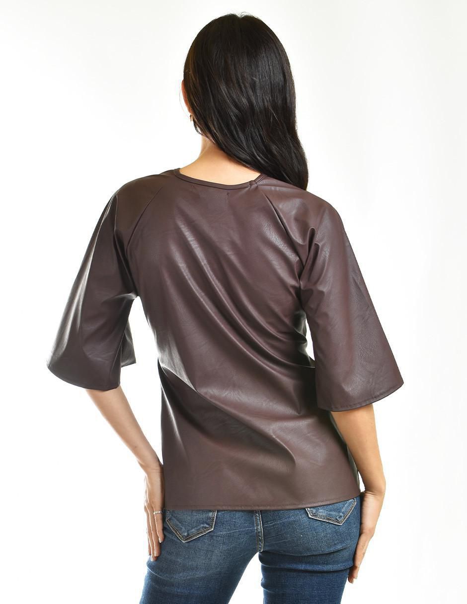 Blusa manga al codo para mujer 3