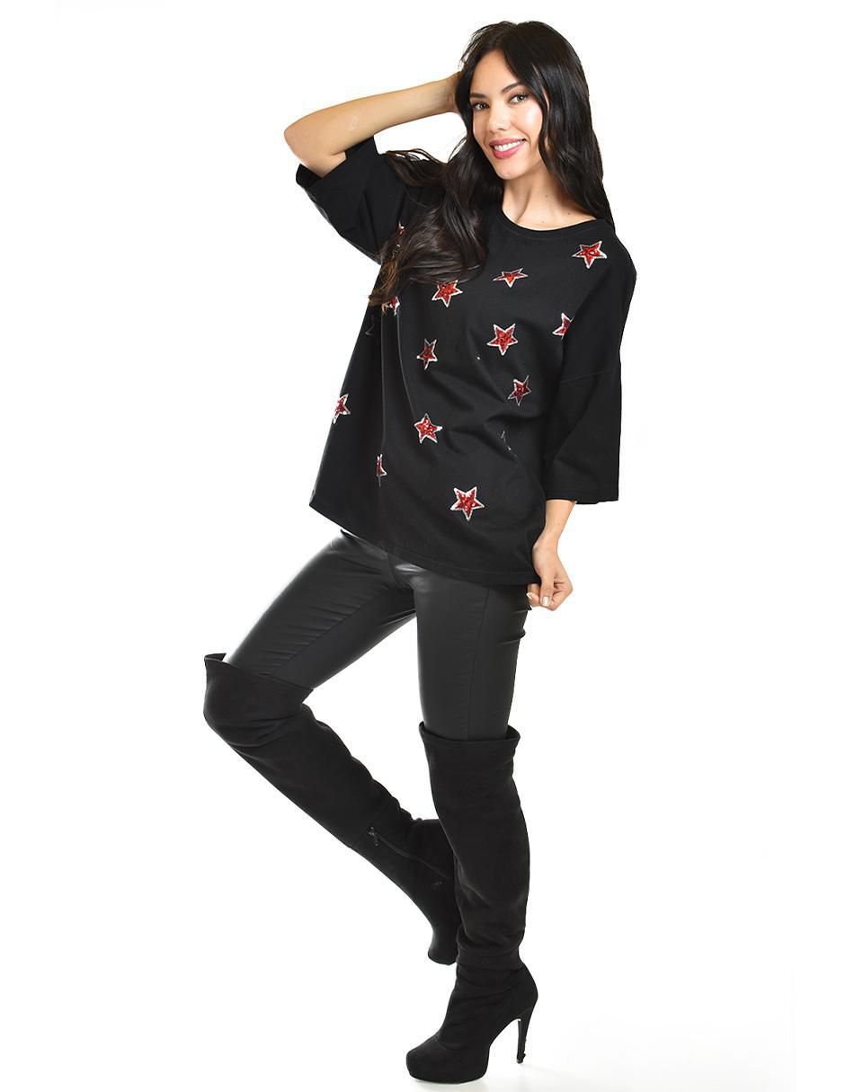 Blusa manga 3/4 para mujer 5