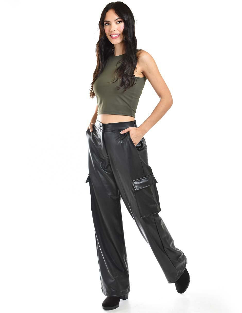Pantalón cargo regular para mujer 5