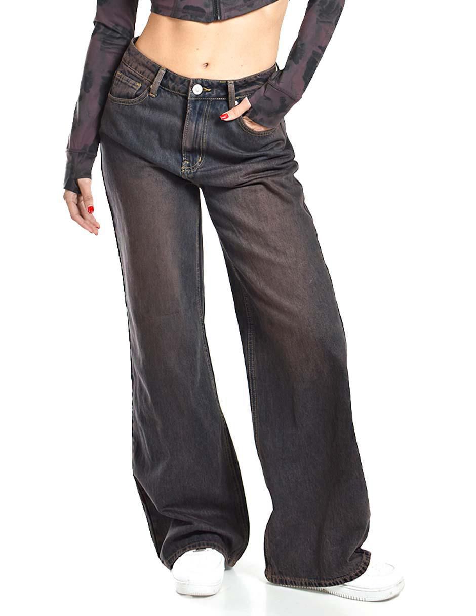 Jeans relaxed amplio para mujer