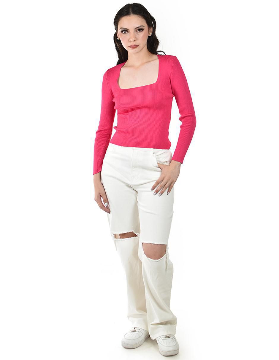 Blusa manga larga para mujer 5