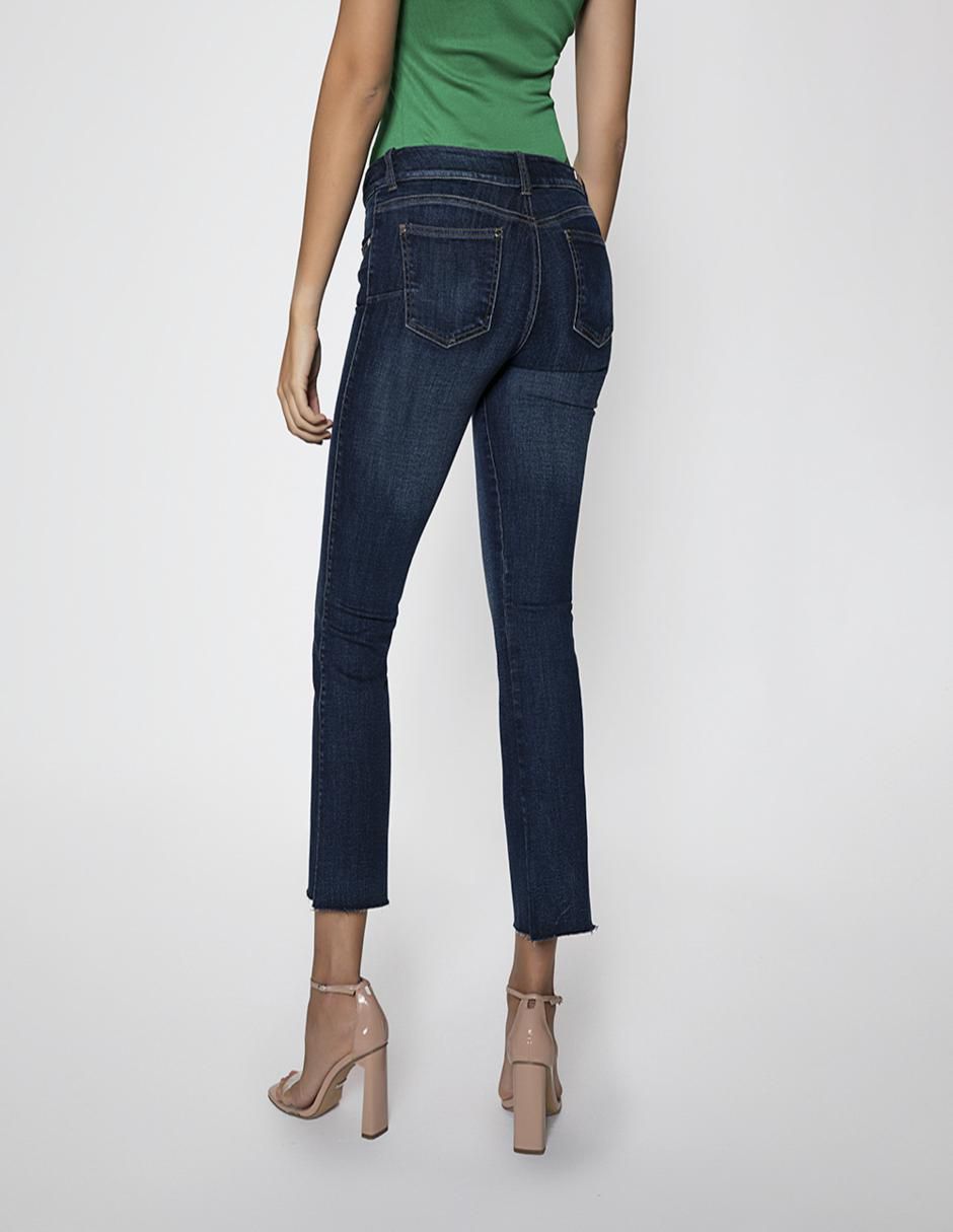 Jeans straight para mujer 2