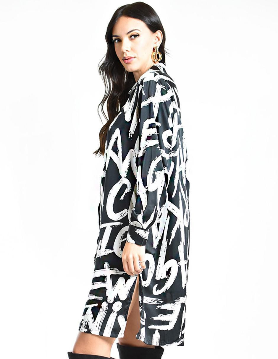 Vestido arriba de la rodilla casual para mujer 2