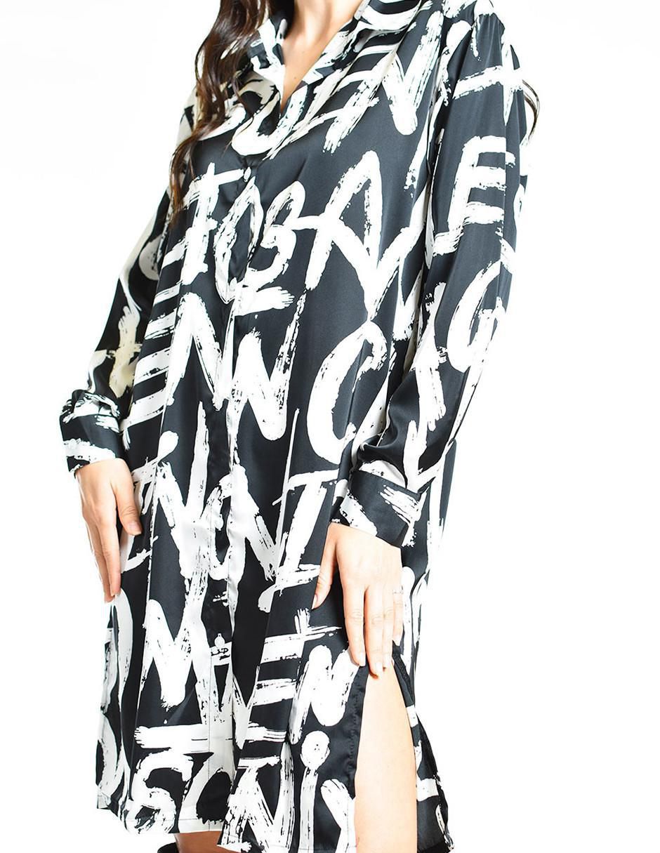 Vestido arriba de la rodilla casual para mujer 4