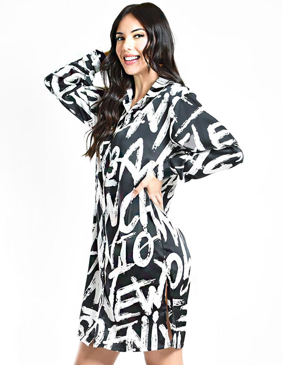 Vestido arriba de la rodilla casual para mujer 5
