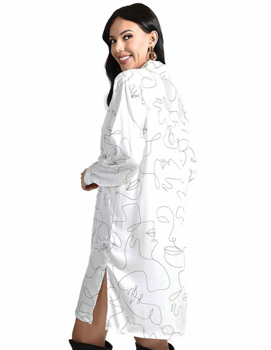 Vestido arriba de la rodilla casual para mujer 3