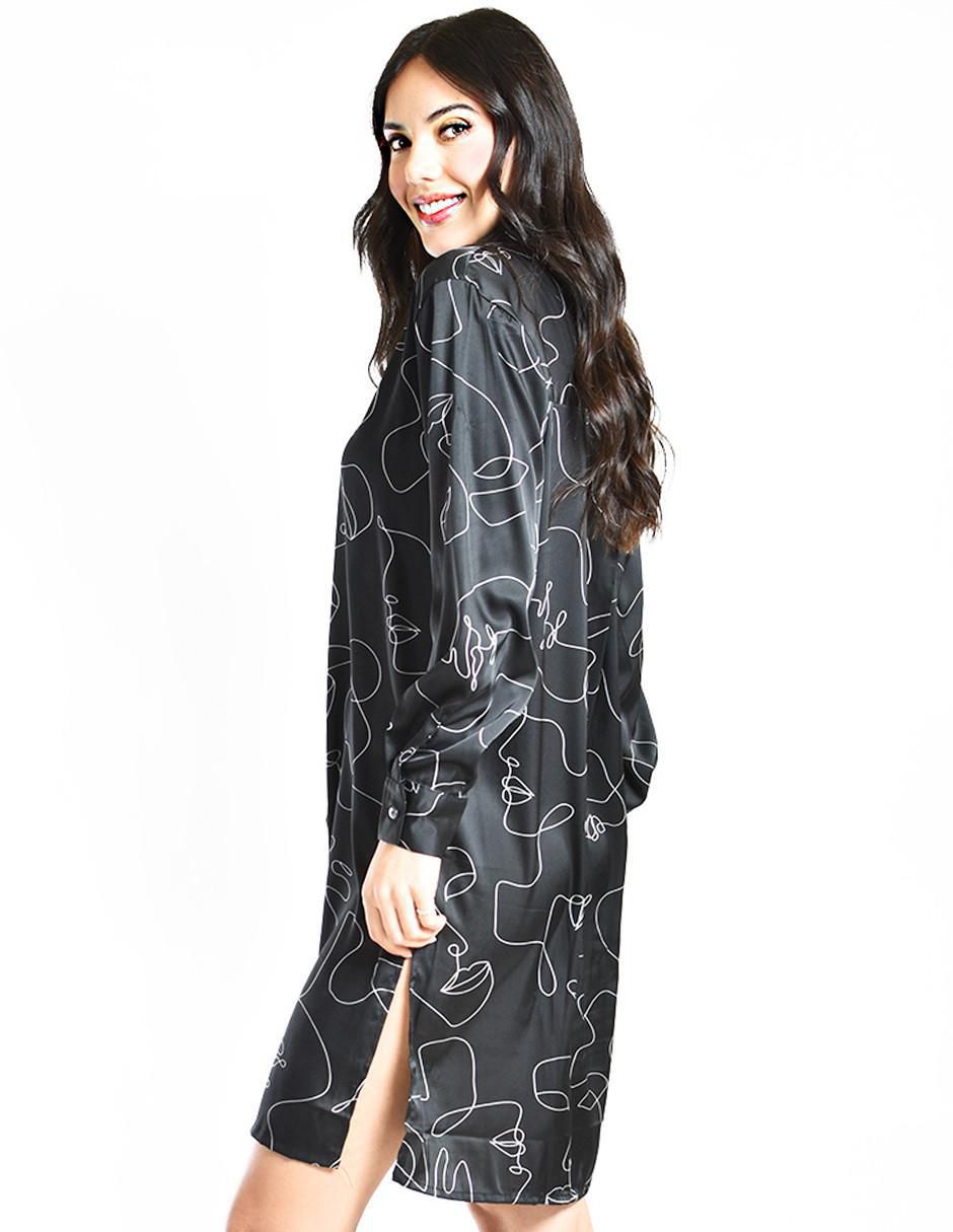 Vestido arriba de la rodilla casual para mujer 2