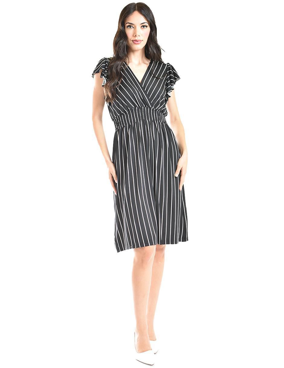 Vestido a la rodilla casual para mujer 5