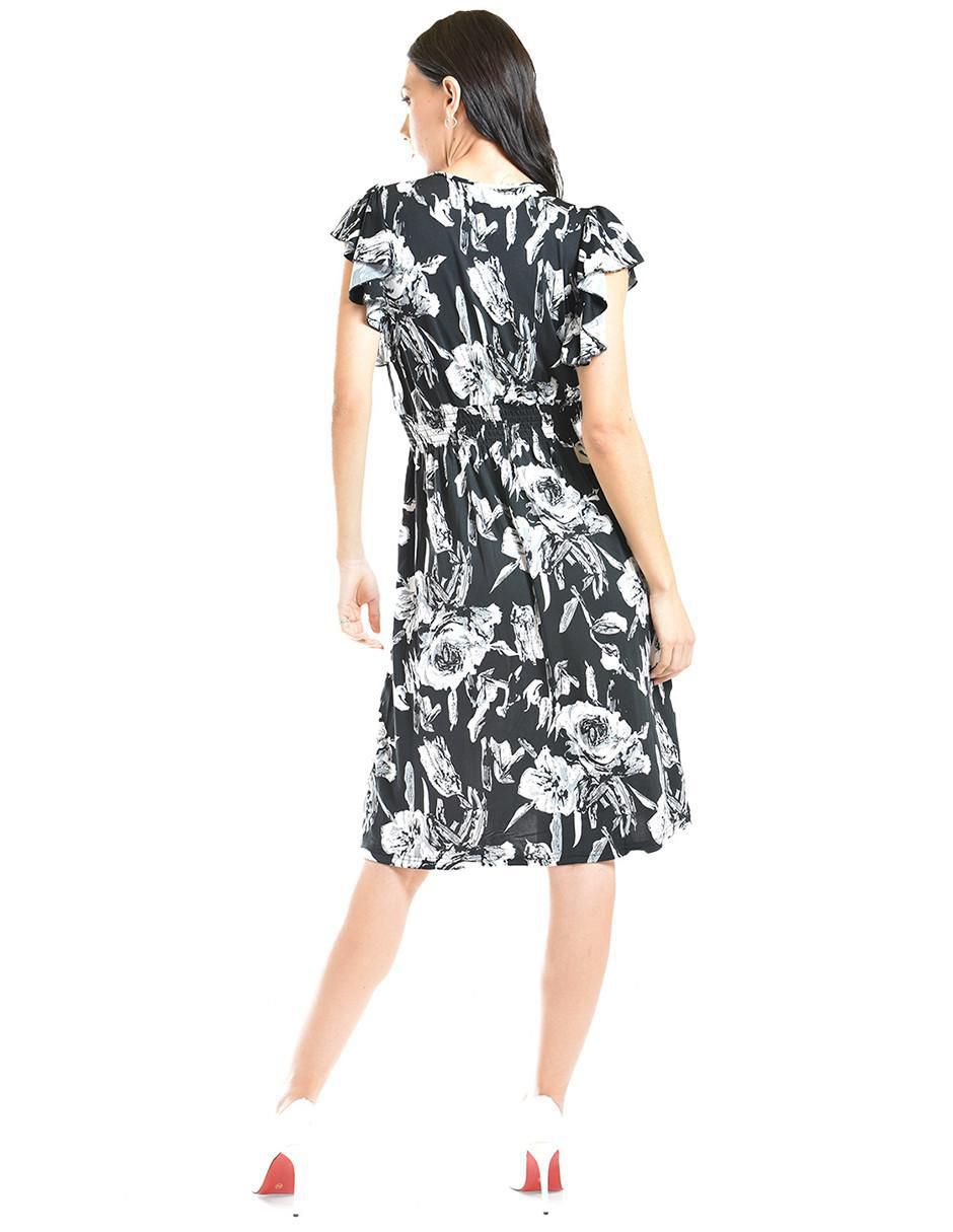 Vestido a la rodilla casual para mujer 3