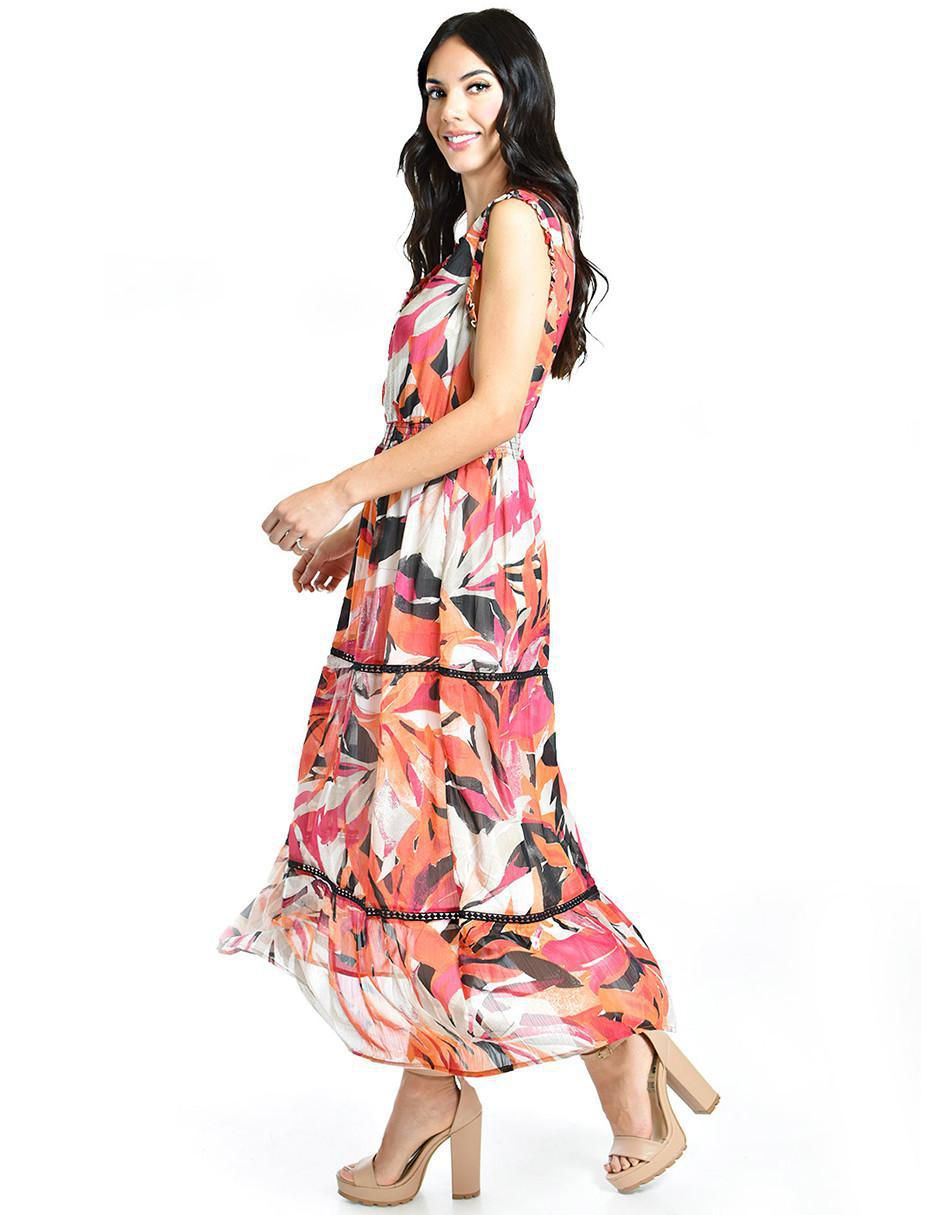 Vestido largo casual para mujer 2
