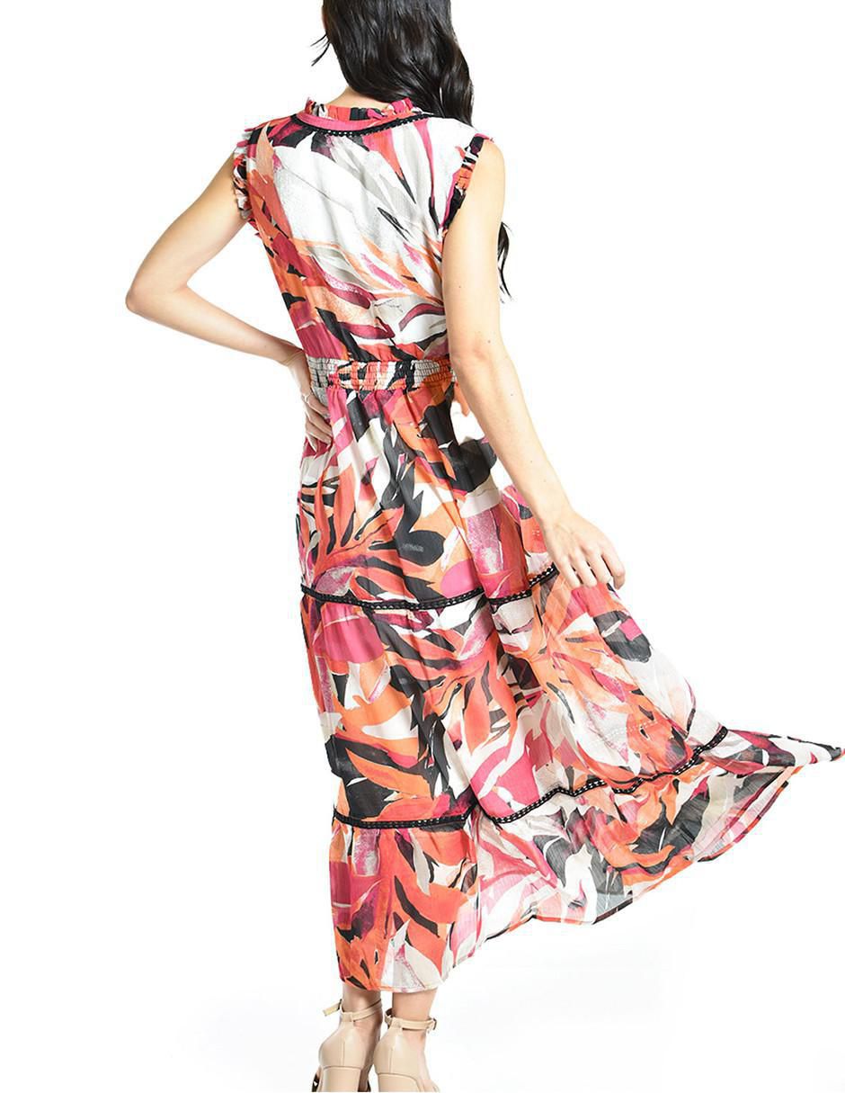 Vestido largo casual para mujer 3