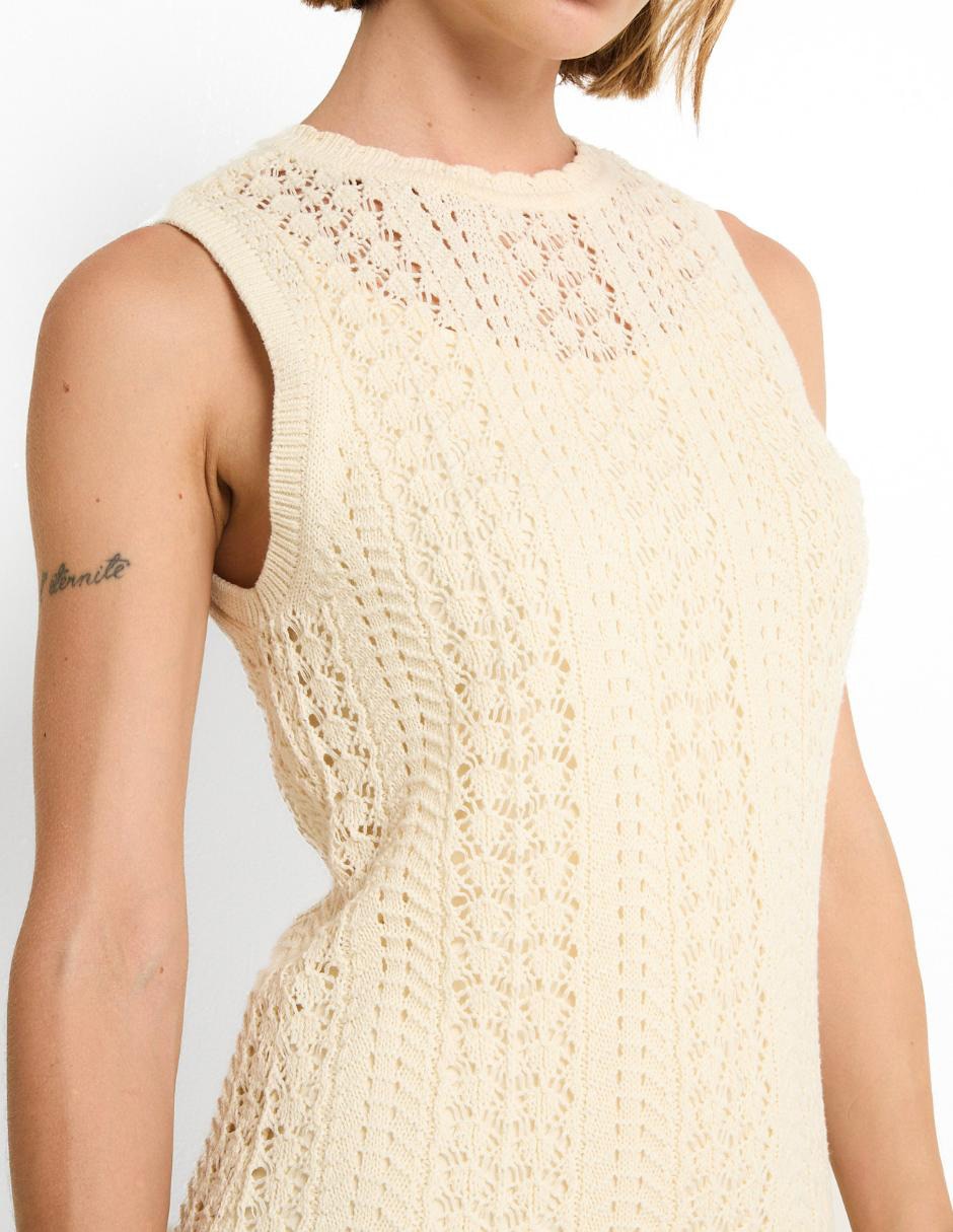 Vestido crop casual para mujer