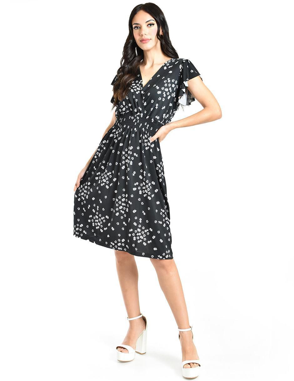 Vestido a la rodilla casual para mujer 5