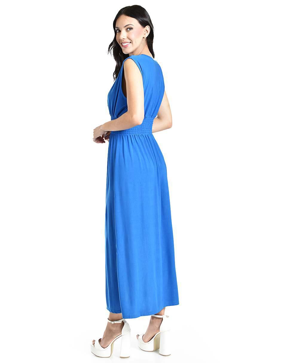 Vestido largo casual para mujer 4