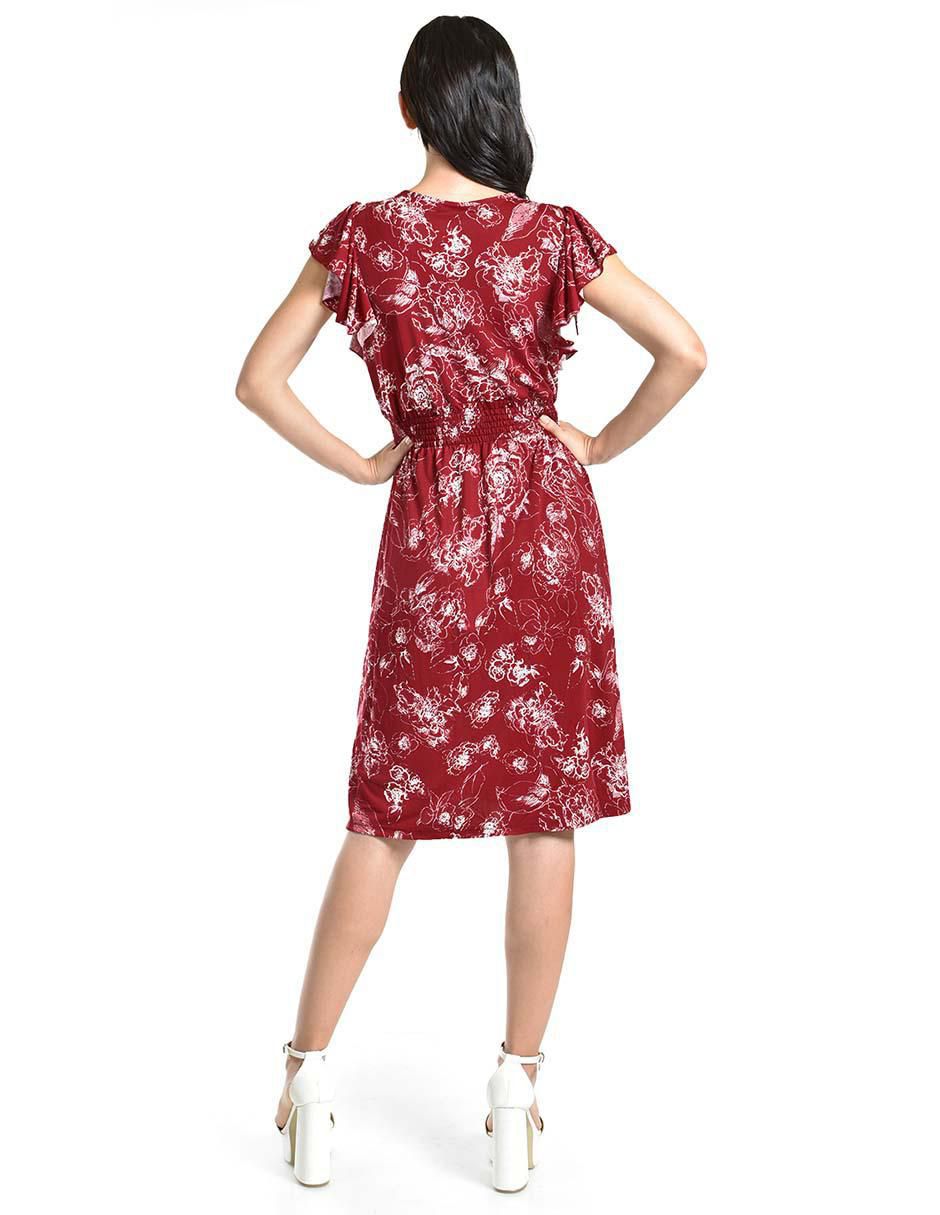 Vestido a la rodilla casual para mujer 3