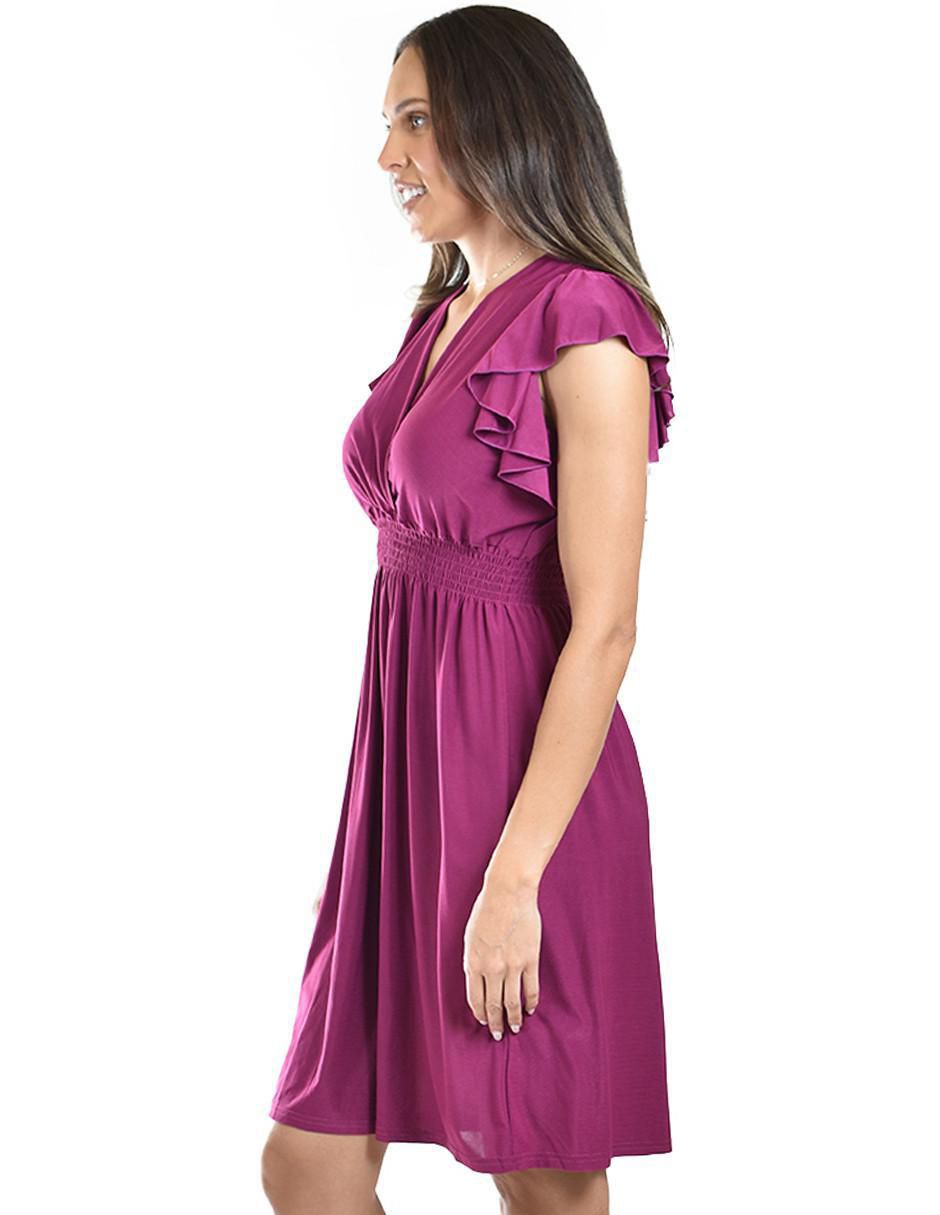 Vestido a la rodilla casual para mujer 2