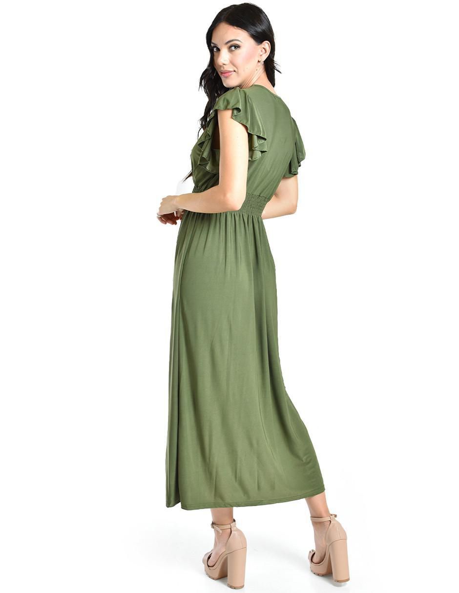 Vestido largo casual para mujer 3