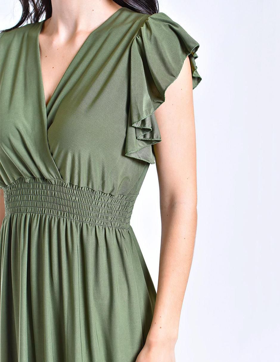 Vestido largo casual para mujer 4