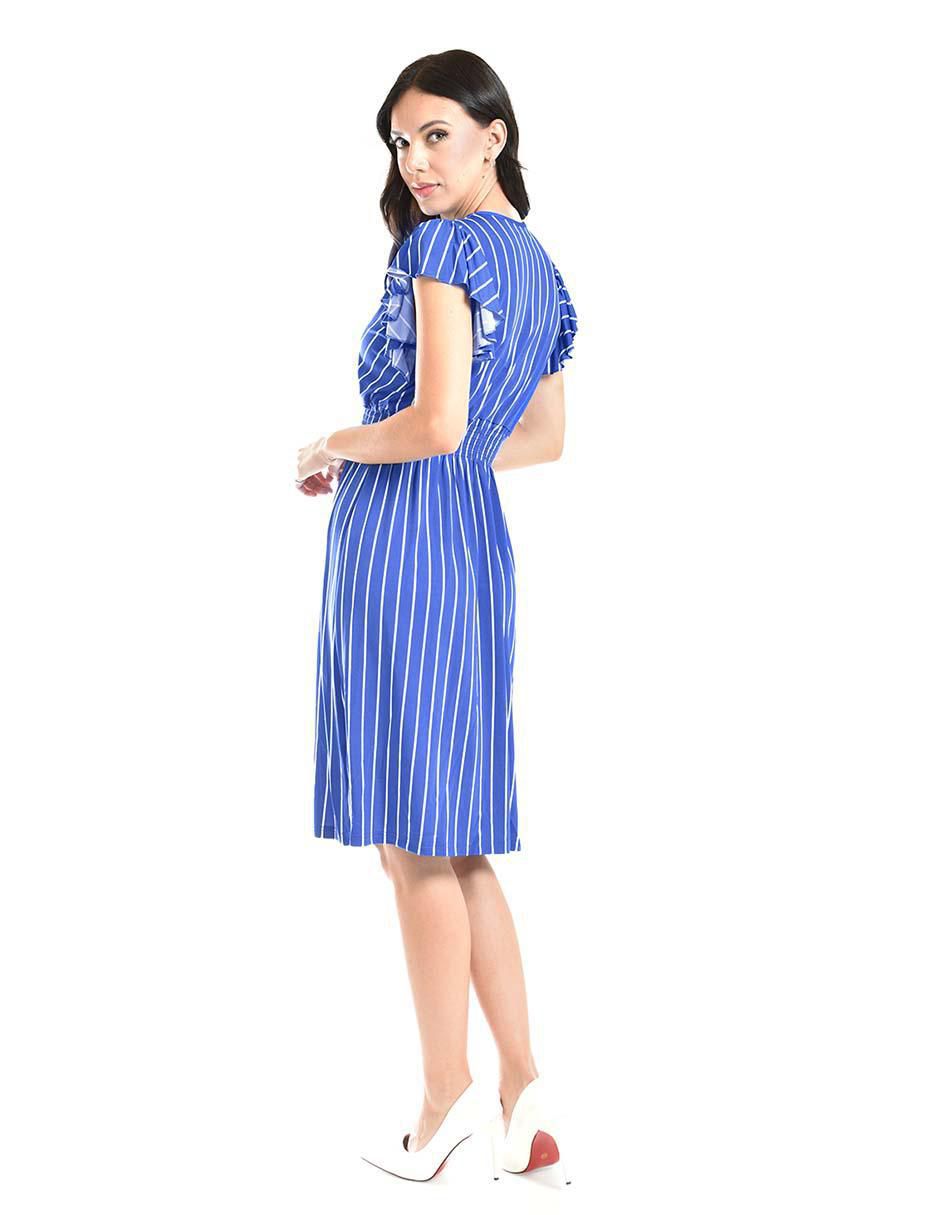 Vestido a la rodilla casual para mujer 3