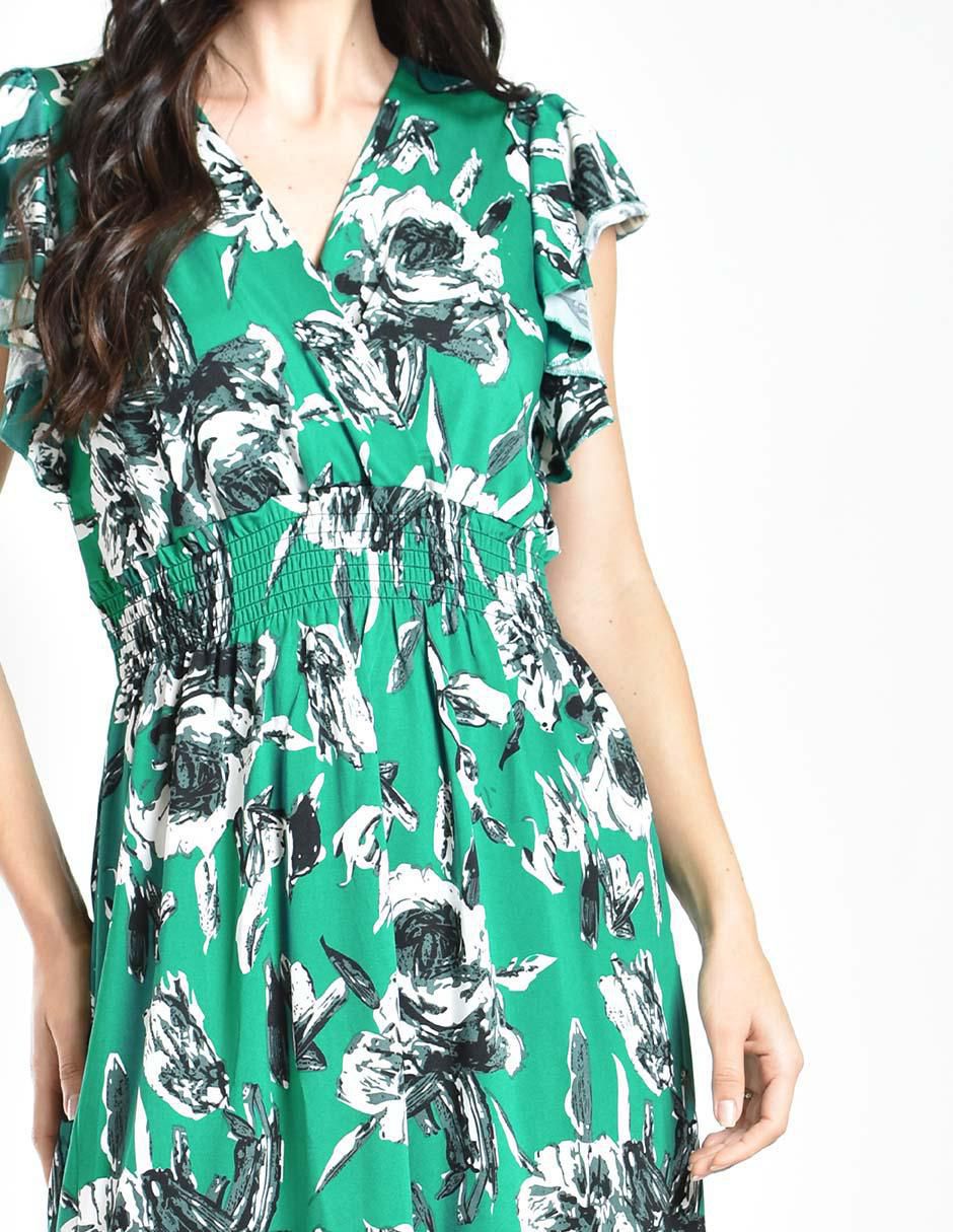 Vestido a la rodilla casual para mujer 4