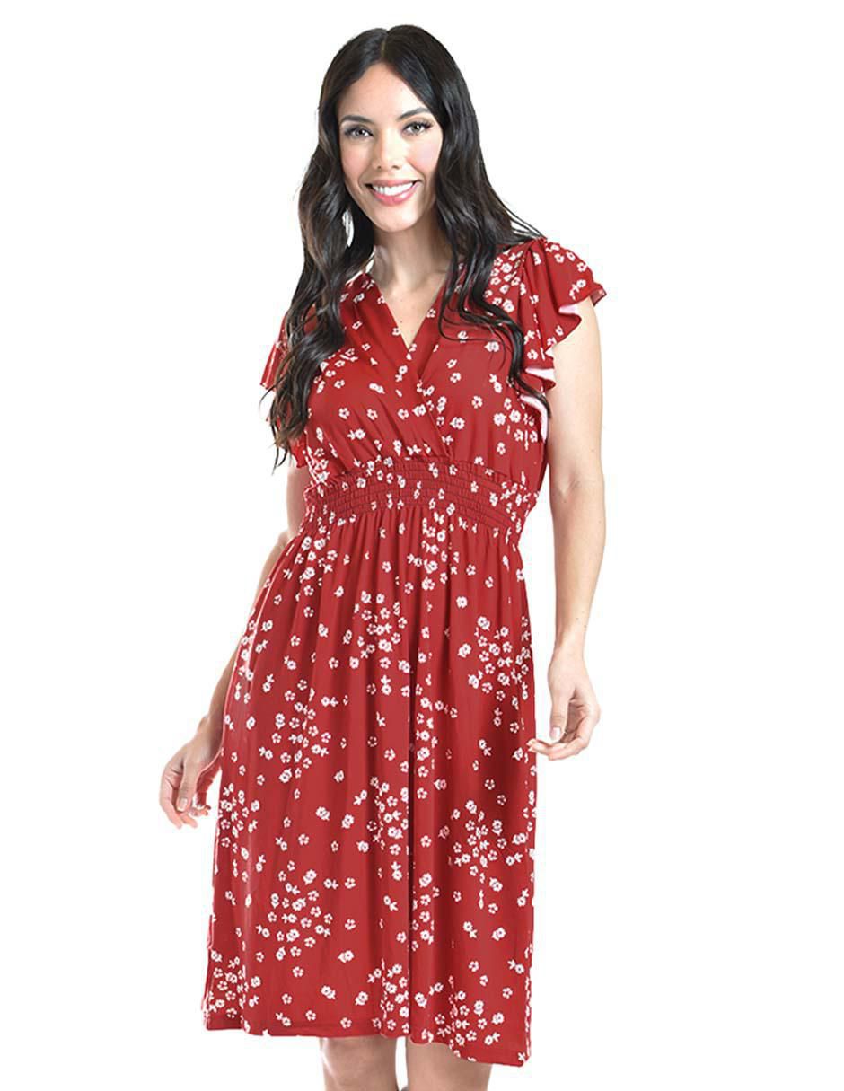 Vestido a la rodilla casual para mujer Vestido a la rodilla casual para mujer