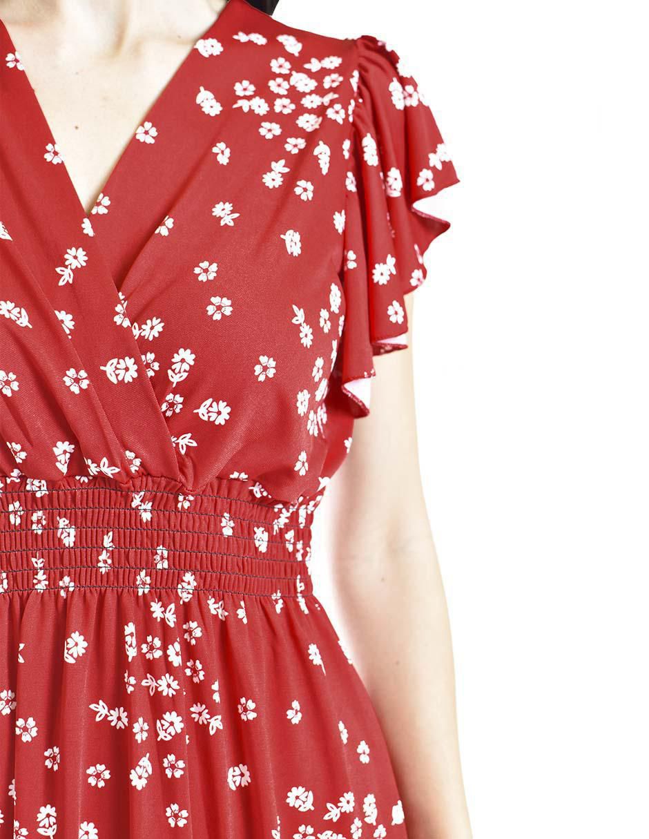 Vestido a la rodilla casual para mujer 4