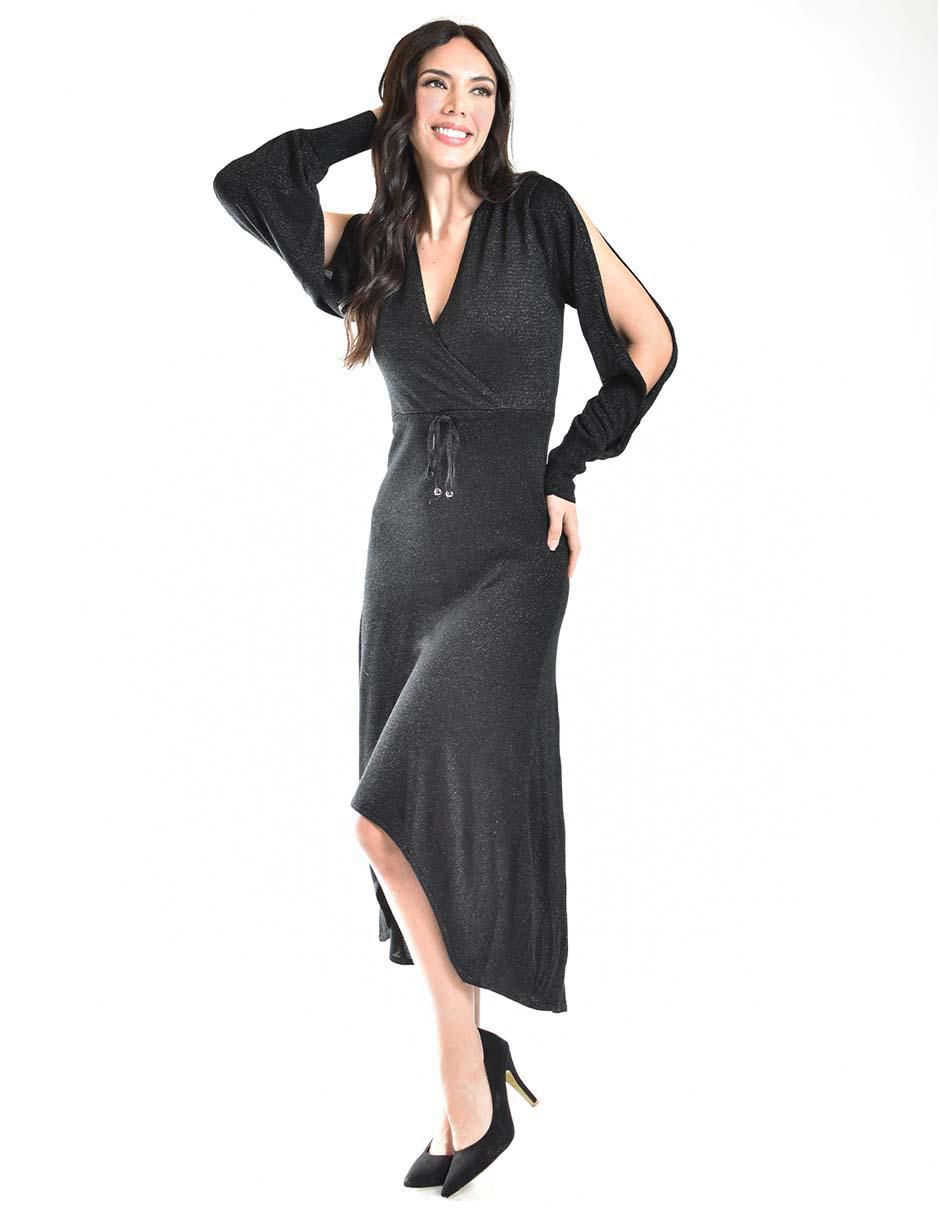 Vestido midi de fiesta 7