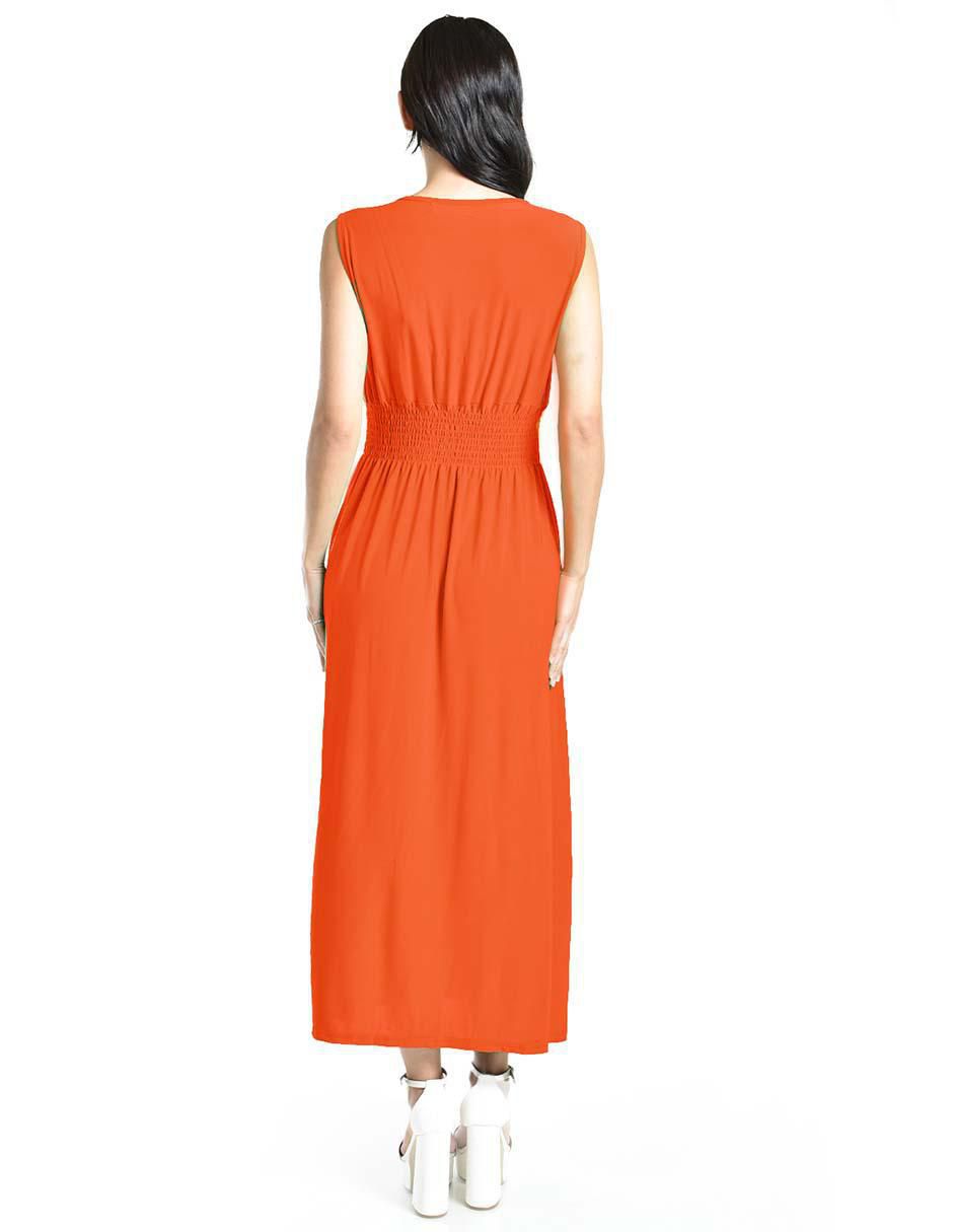 Vestido largo casual para mujer 3