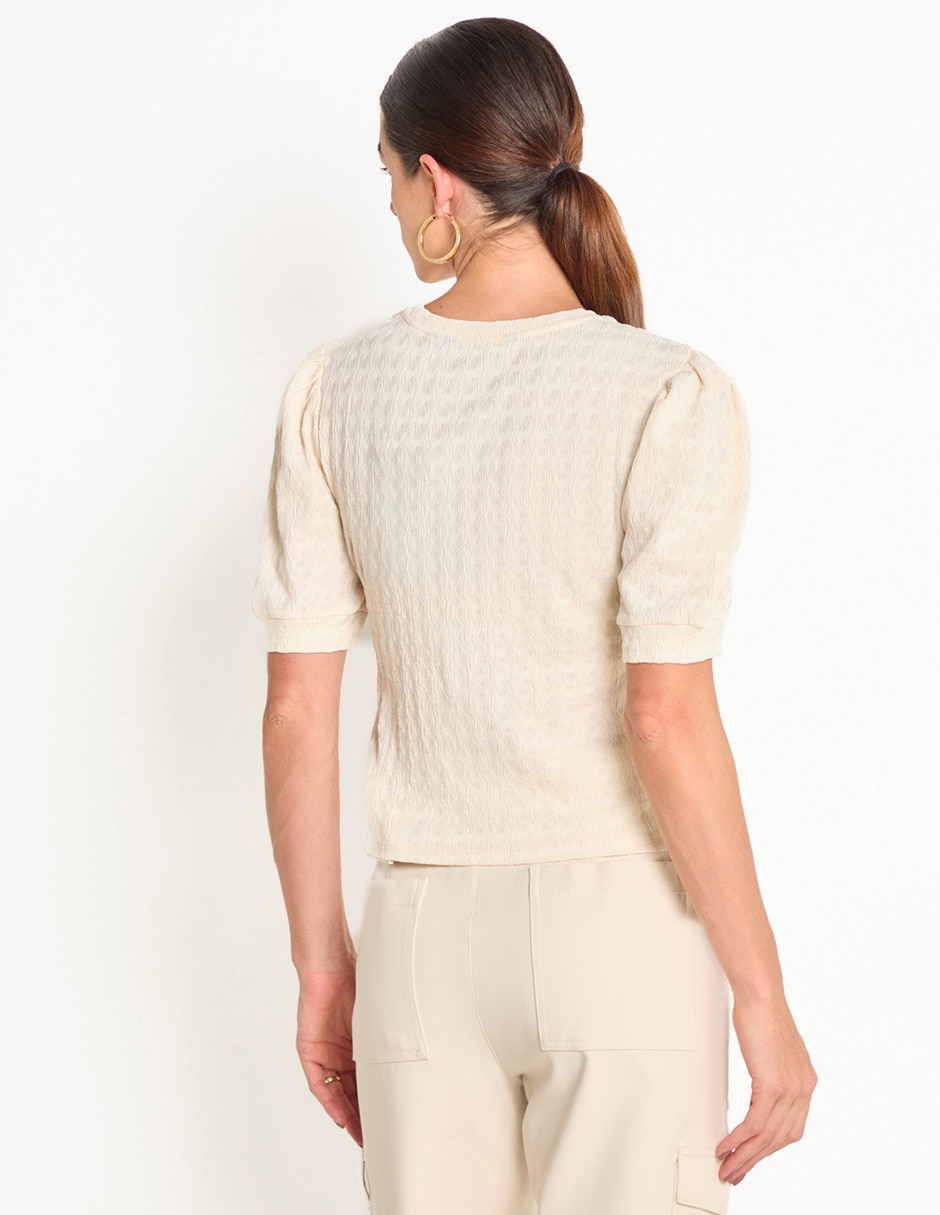 Blusa manga corta para mujer 2