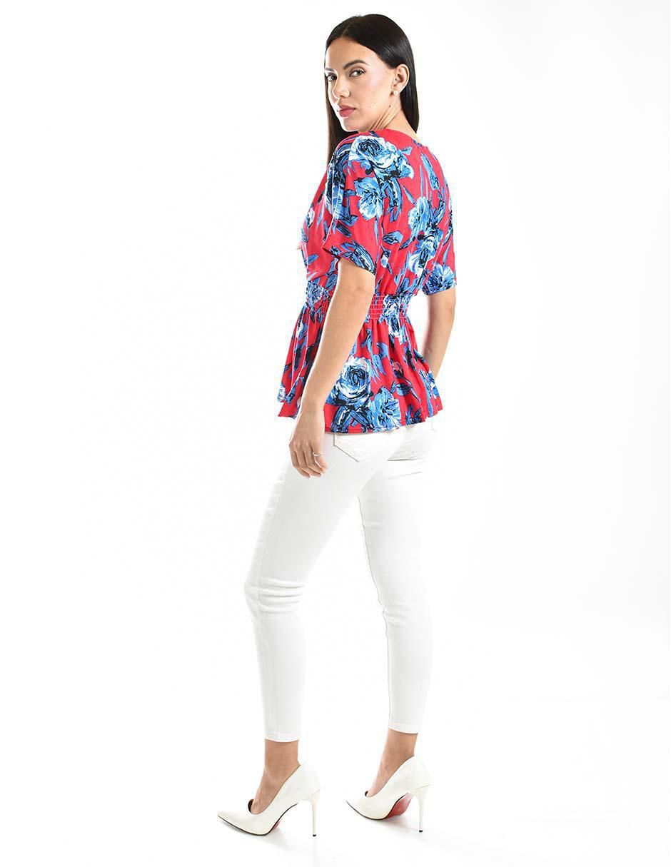 Blusa manga corta para mujer 3