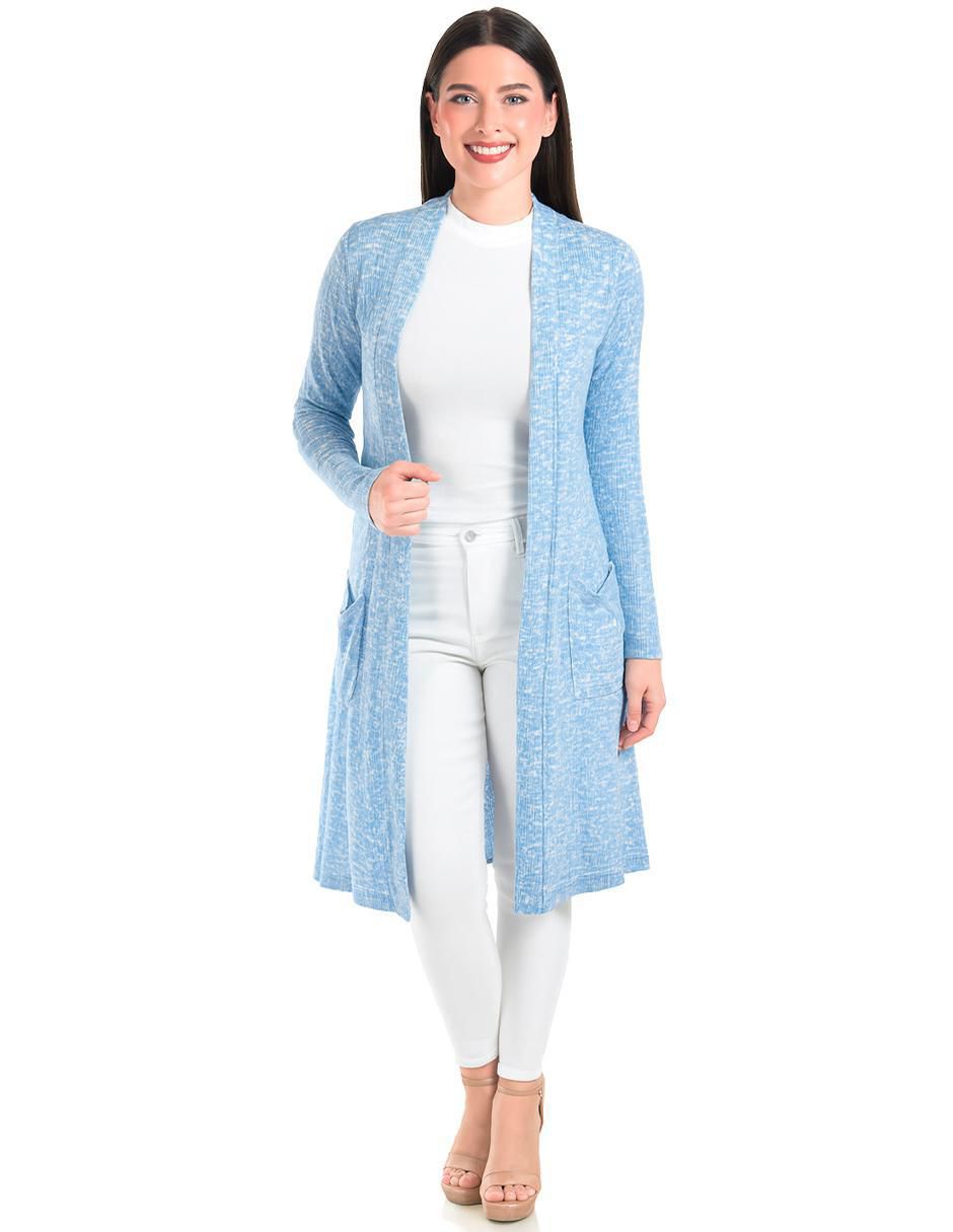 Suéter cuello abierto para mujer