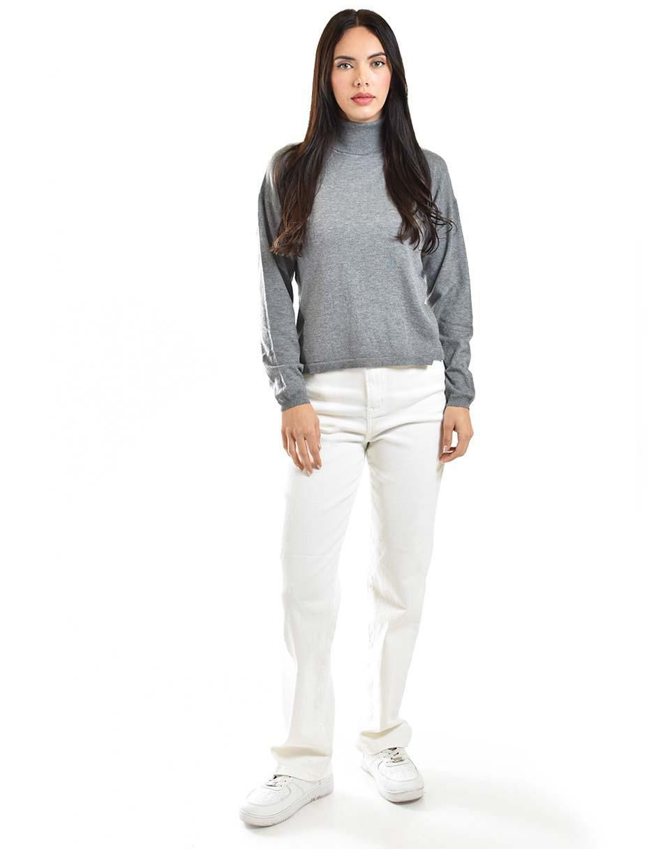 Suéter cuello tortuga para mujer 4