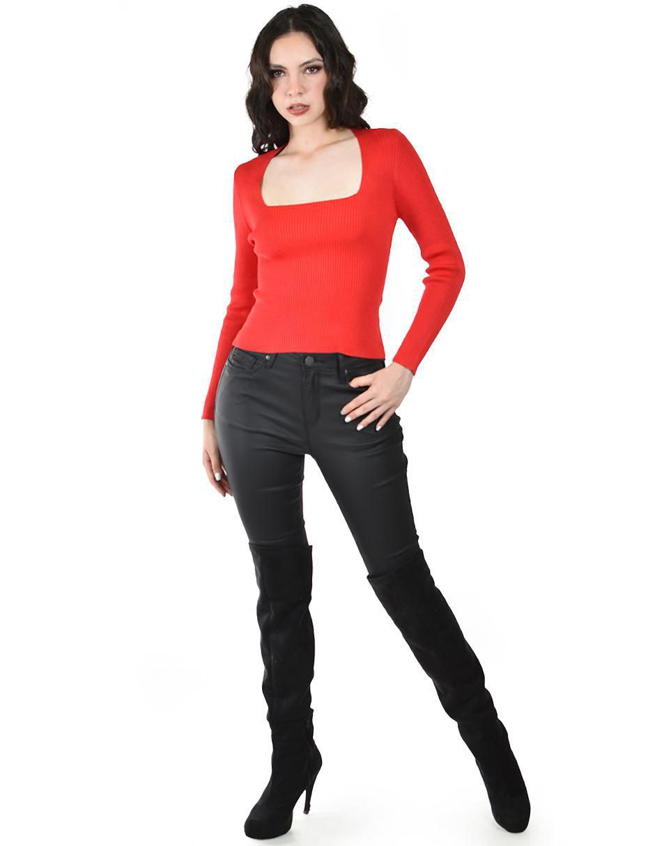 Blusa manga larga para mujer 5