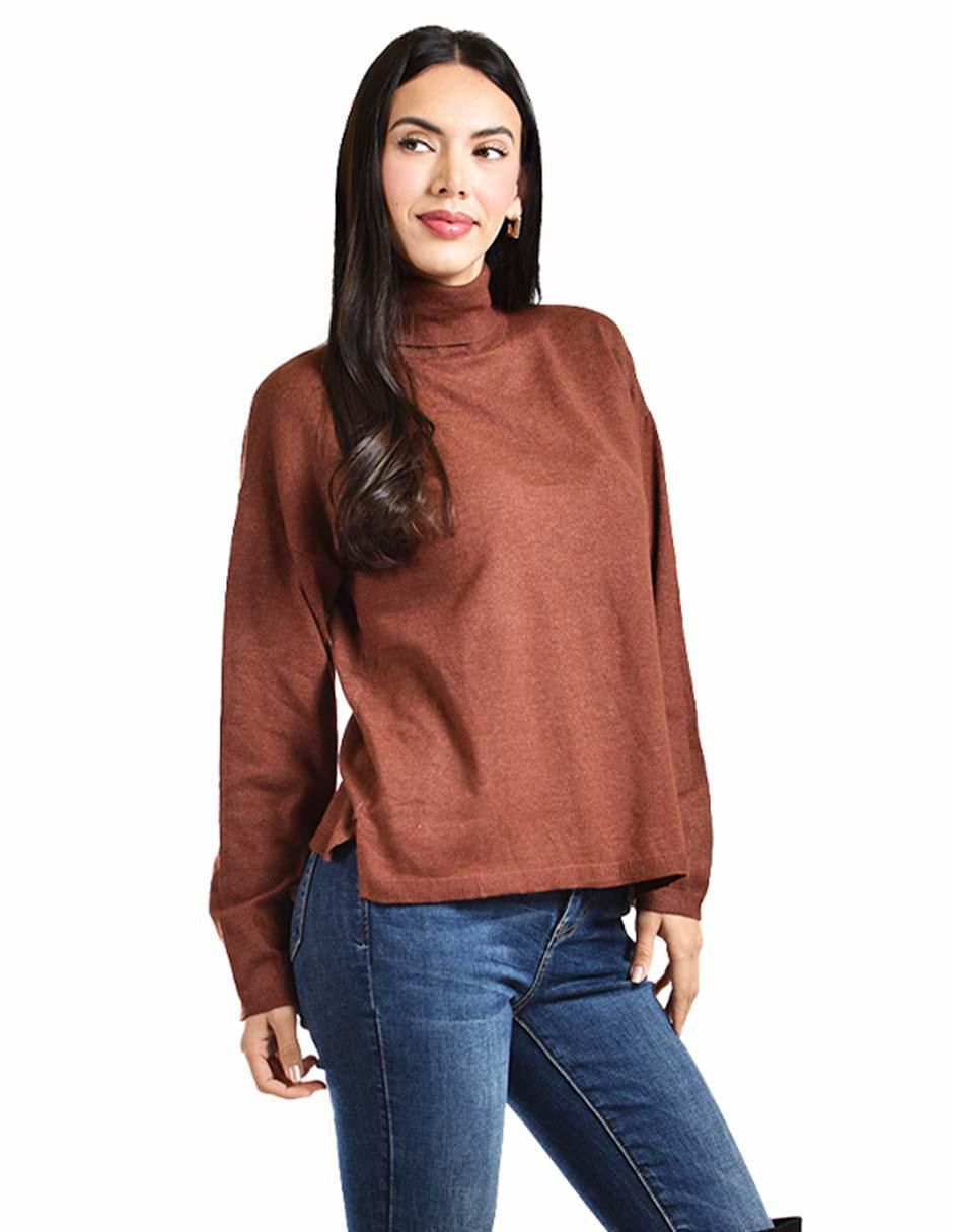 Suéter cuello tortuga para mujer 3