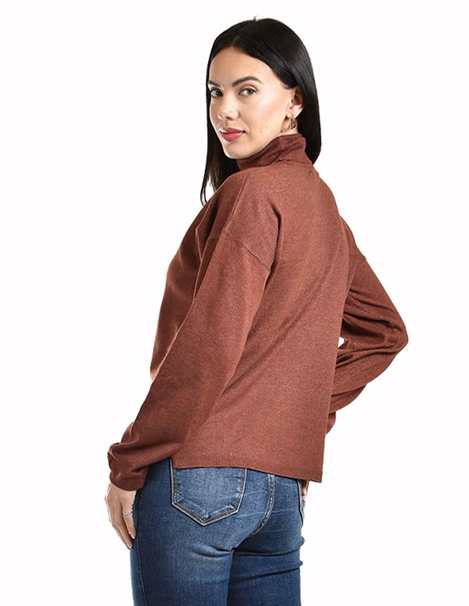 Suéter cuello tortuga para mujer 4