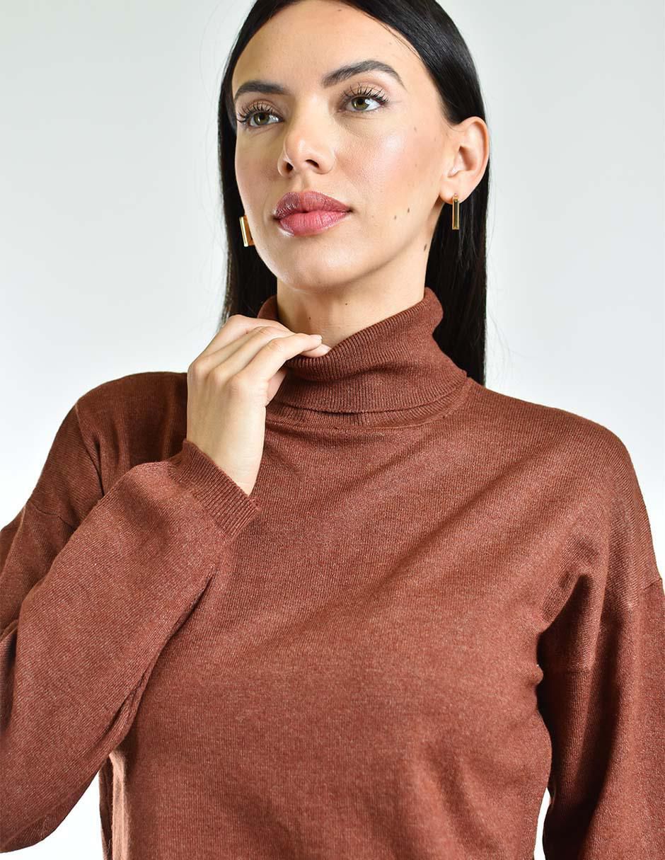 Suéter cuello tortuga para mujer 5