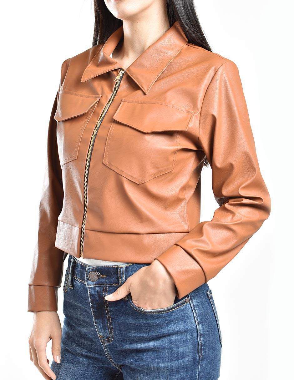 Chamarra casual impermeable para mujer 4