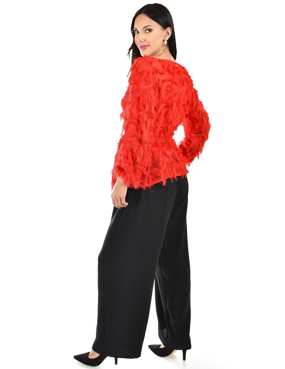 Blusa manga larga para mujer 3