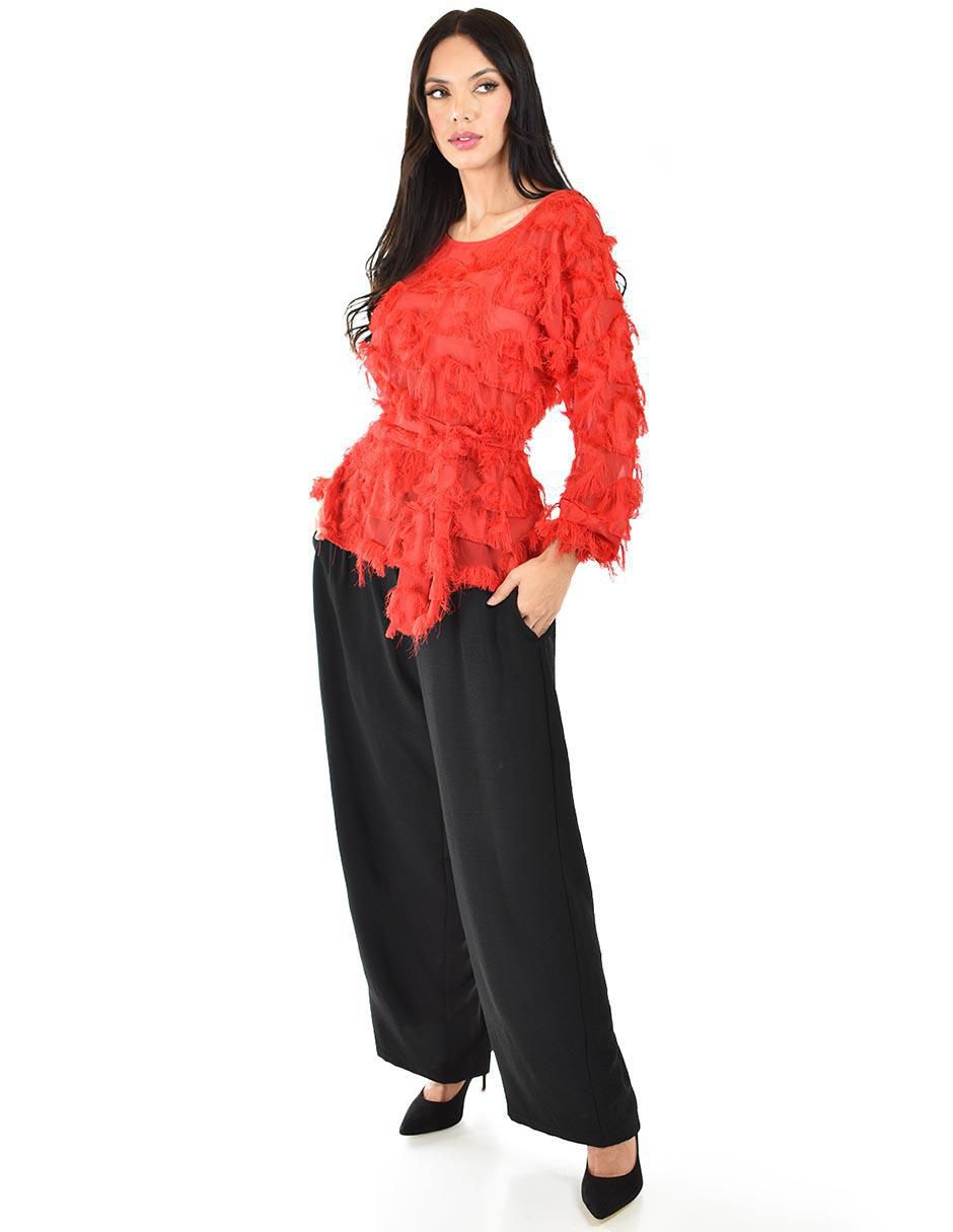 Blusa manga larga para mujer 6