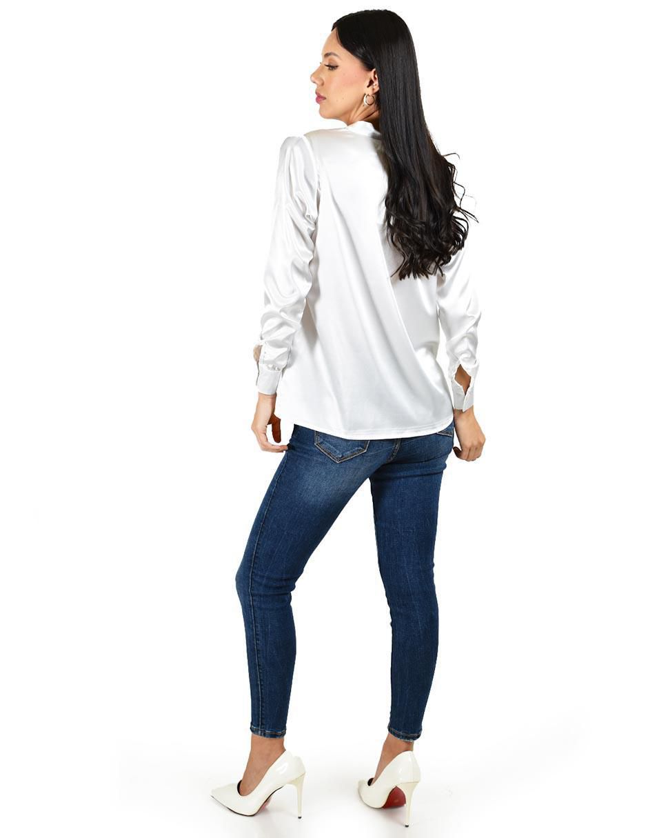 Blusa manga larga para mujer 3