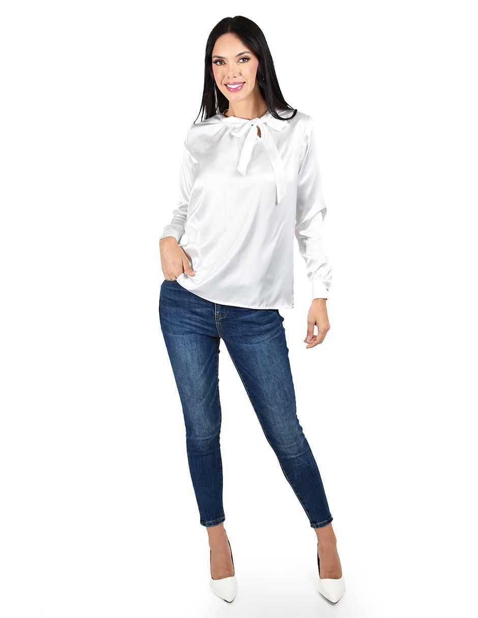 Blusa manga larga para mujer 5